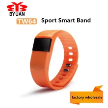 Новые TW64 Фитнес трекер Bluetooth SmartBand Спорт Браслет Смарт Группа Браслет Шагомер для iPhone iOS андроид PK fitbit