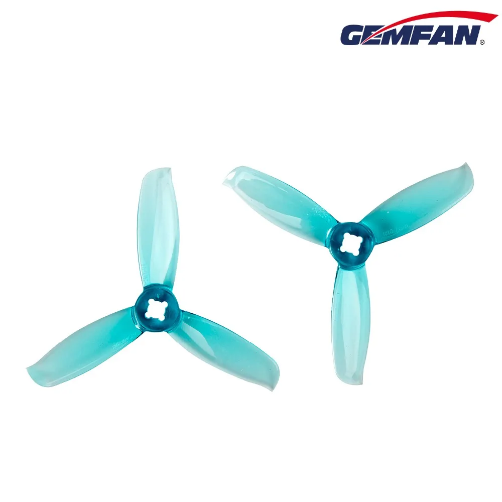 2 пары пропеллеров Gemfan 3028 пропеллеры 3 дюйма для ПК лопасти CW CCW прочные двигателей