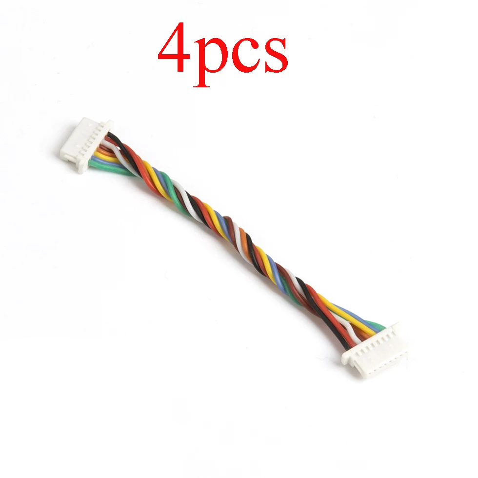 4 шт. FPV 5pin 8pin двойная Клеммная линия FC 35A Dshot1200 в 1 ESC Соединительный кабель AWG 30