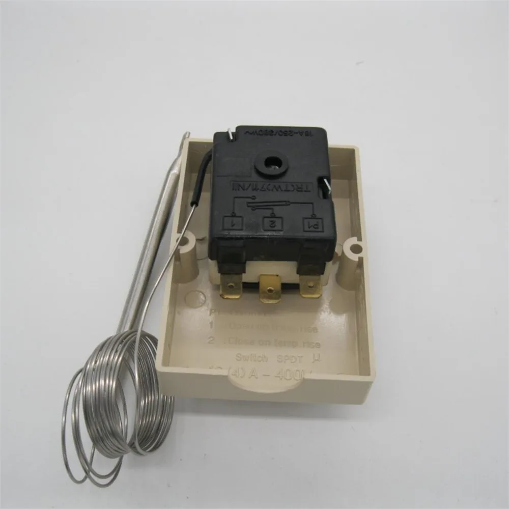AC220V 0-60C переключатель контроля температуры Термостат контроль температуры СВЕТОДИОДНЫЙ Переключатель Регулятор температуры водонепроницаемый распределительная коробка