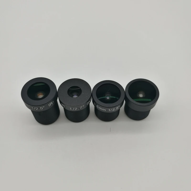 

CWH Security Surveillance Small IR M12 Lens 3.6MM Fixed CCTV Lens 6MM M12x0.5 Mount Use for CCTV Camera Analog AHD CVI IP Camera