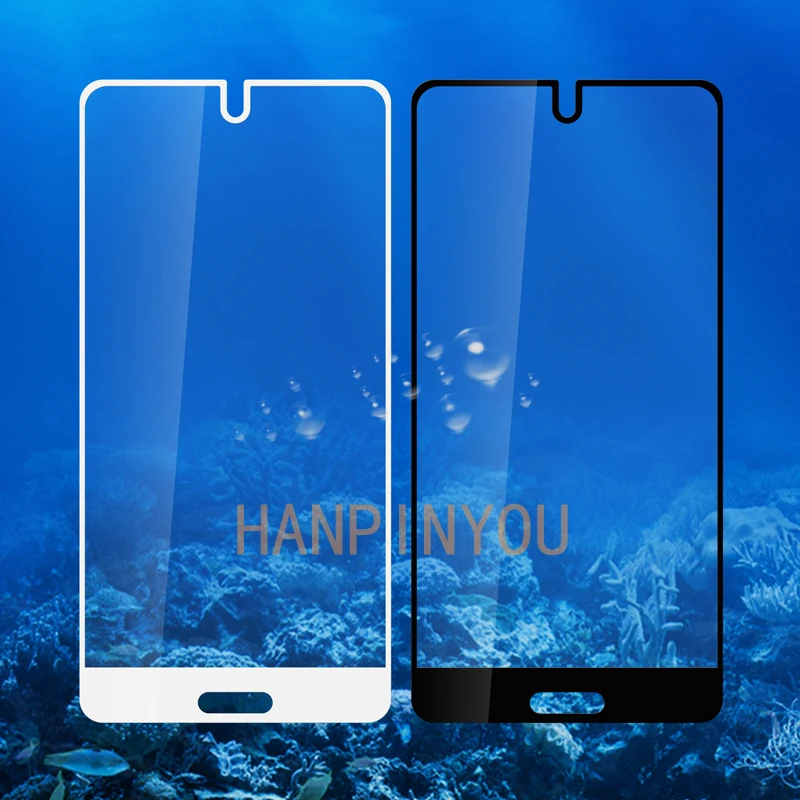 Для Sharp Aquos S2 5 &quotПолное покрытие жесткий крепкий переднее закаленное стекло