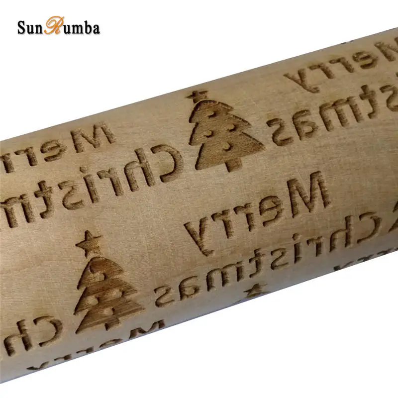 wood rolling pin MUW-251-04