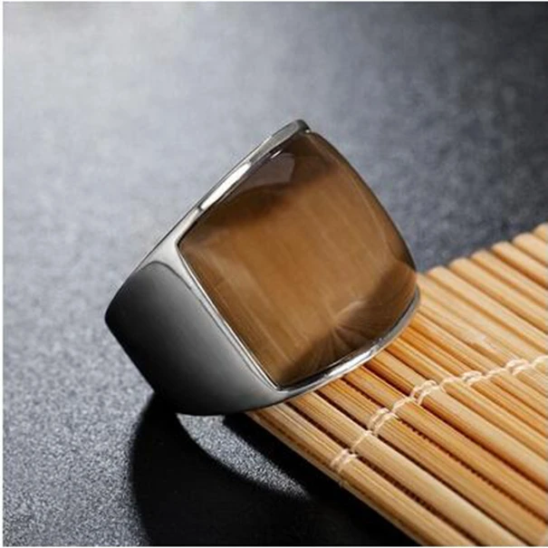 New Style Simplicity Atmosphere Fashion Zircon Opals For Men Customize Ring Wedding Gift Jewelry | Украшения и аксессуары