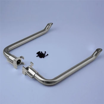 

1pair RC Car Exhaust Pipes for TAMIYA 1/14 DIY American Truck King Truck DIY Car Model Spare Parts Accessories