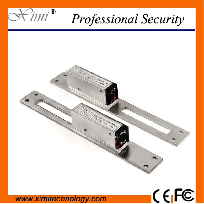 

High quality stainless steel EU type long-type (Narrow Mouth) electric stricke door lock for access control smart stricke lock