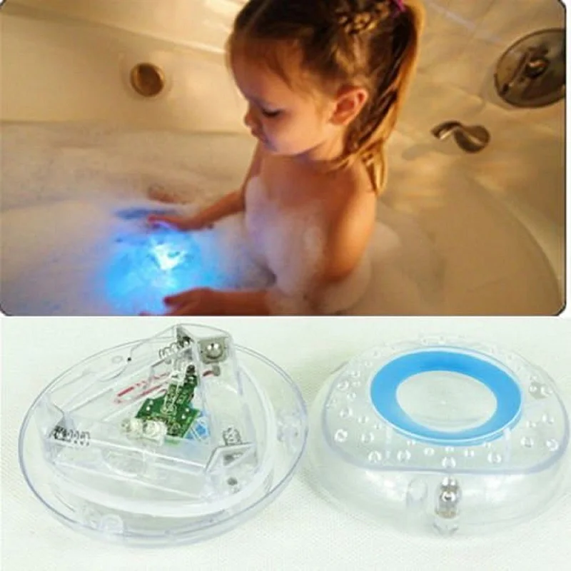 HOT LED Light Bathroom Kids Color Changing Toys Waterproof In Tub Bath Time Fun 