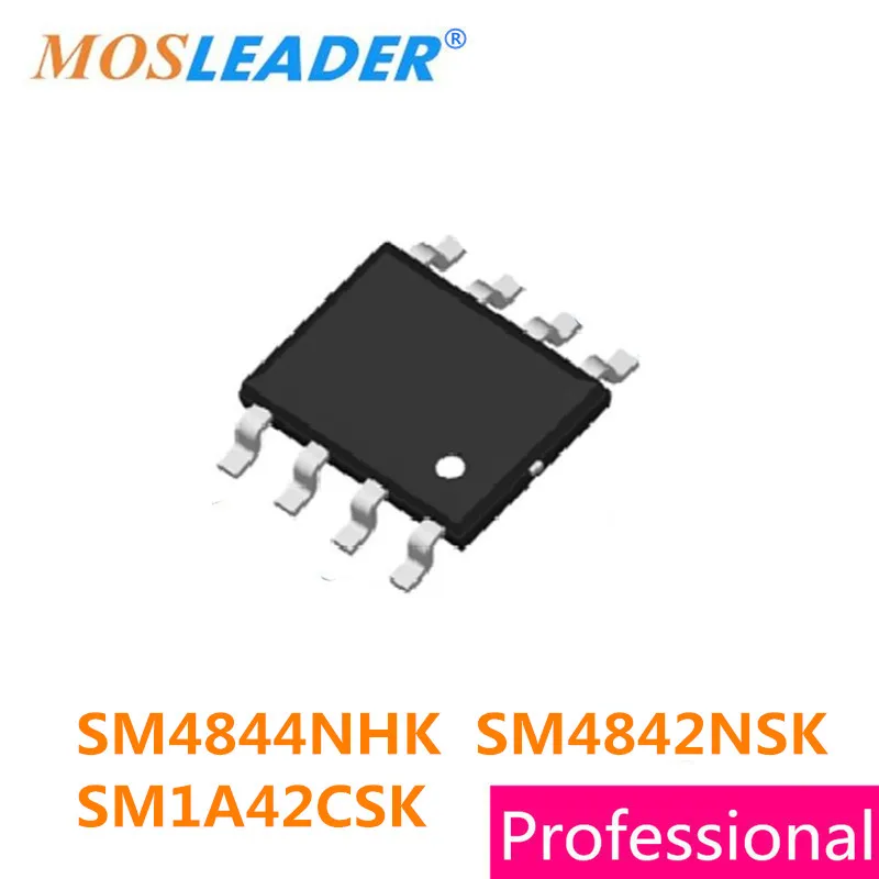Mosleader 100PCS SOP8 SM4844NHK SM4842NSK SM1A42CSK SM4844 SM4842 SM1A42 SM4844NH SM4842NS SM1A42CS High quality photo