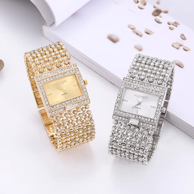 Women Round Full Diamond Bracelet Watch Analog Quartz Movement Wrist Watch luxur Women Round Full Diamond Bracelet Watch Analog Quartz Movement Wrist Watch luxur