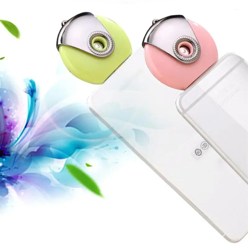 

Portable Face Cleaning Nano mist Sprayer Handy Facial Nebulizer inhaler Steamer USB Moisturizing Hydrating Ion Cold Humidifier