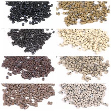 HARMONY 8000 шт 4,0 мм Пластина С Плоским Краем евро медные силиконовые трубки микро кольца Бусины звенья для синтетических и человеческих волос для наращивания