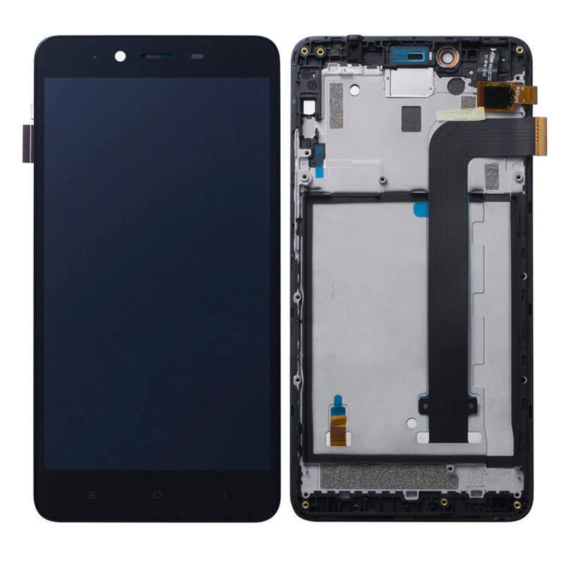 

Black Color 5.5'' LCD Display For Xiaomi Redmi Note 2 LCD Display Touch Screen Digitizer Assembly For Xiaomi Redmi Note 2
