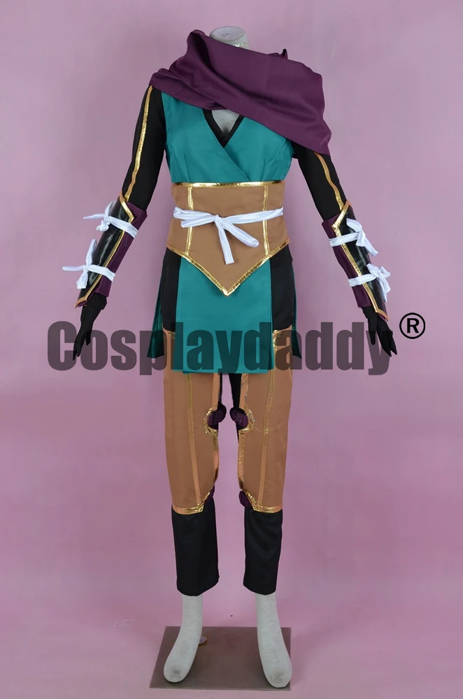 Fire Emblem Destini Hoshido Ninja Kaze Suzukaze Uniforme Outfit Abbigliamento Gioco Cosplay Costume F006
