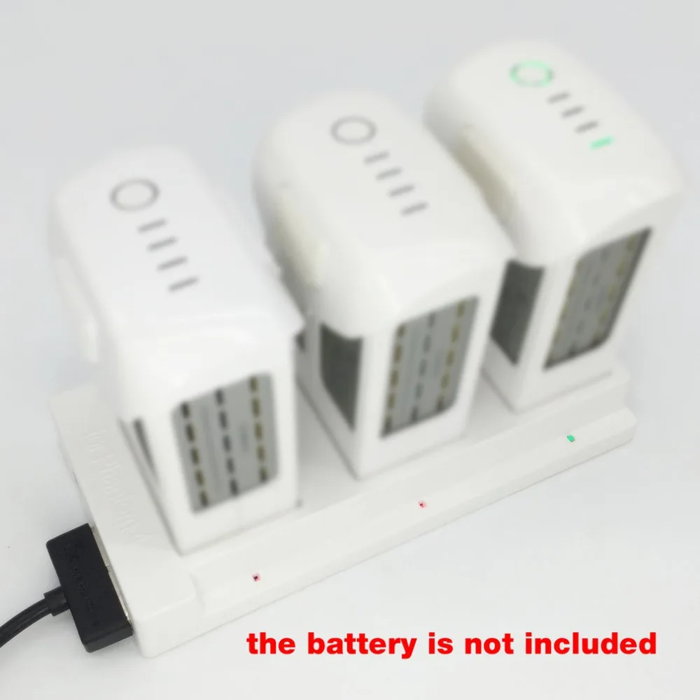 3 in 1 Battery Charger Parallel Charging Hub Board for DJI Phantom 4