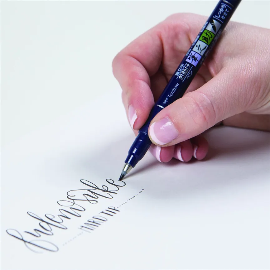 2 шт fedenosuke Кисть ручка жесткая мягкая ручка каллиграфия пригласительная авторучка Прямая поставка#5 мая