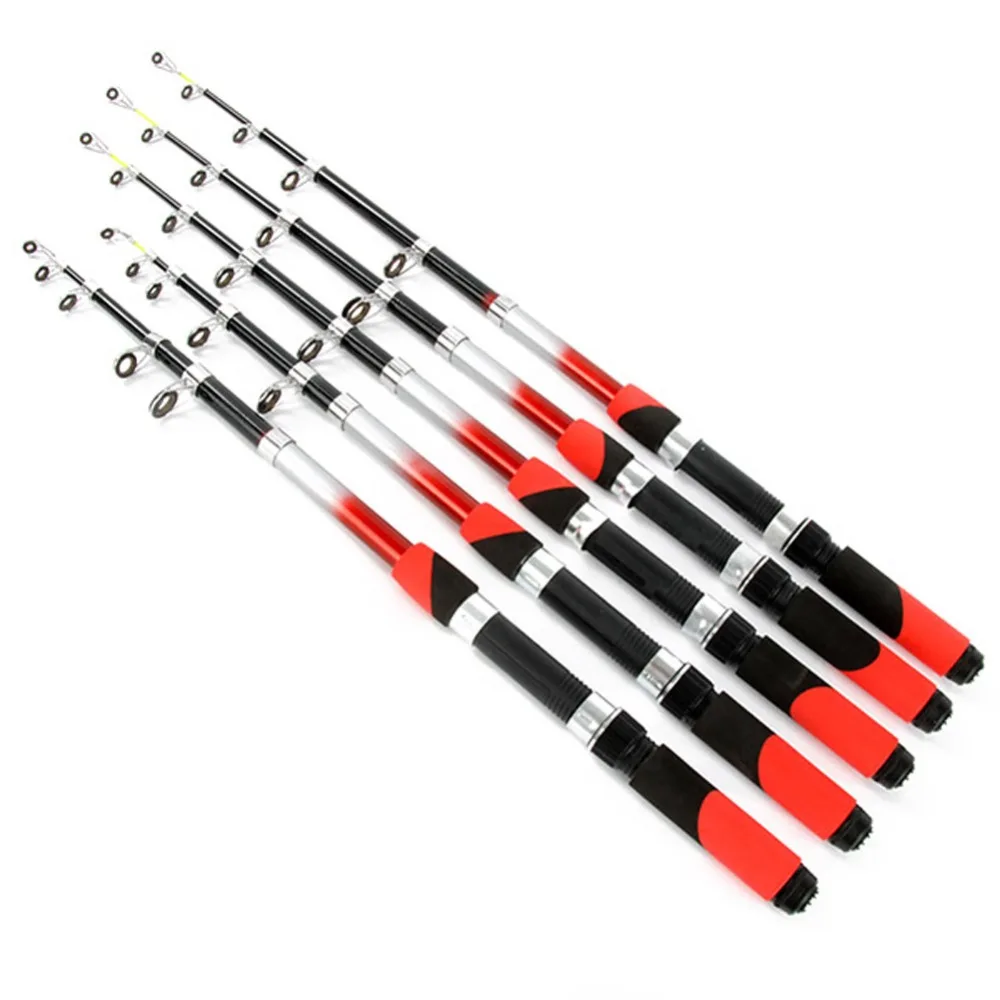 

Light Weight Freshwater Telescopic Fishing Rod Sea Spinning Rod Travel 2.1-3.6M