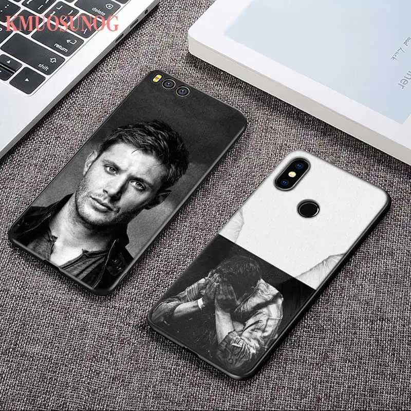 

Black Soft Silicone Phone Cases Supernatural for Xiaomi F1 A1 A2 8 Redmi Note 4X S2 5 6 5A 6A Pro Plus
