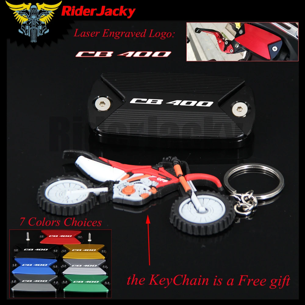 Задняя крышка RiderJacky с логотипом для Honda CB 400 CB400 1993-2015 1998 1999 2010 2011 2012 2013 2014 |
