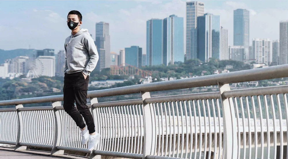 Xiomi Mijia Airpop, светильник на 360 градусов, воздушная одежда, PM2.5, анти-Дымчатая маска, регулируемое крепление для ушей, удобный для xiaomi, умный дом