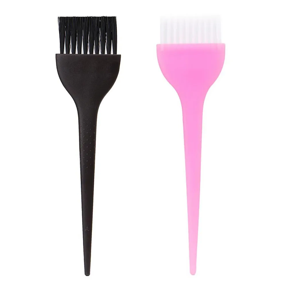 Парикмахерская Кисть для окрашивания волос для салона окрашивание волос инструмент для укладки черный/розовый