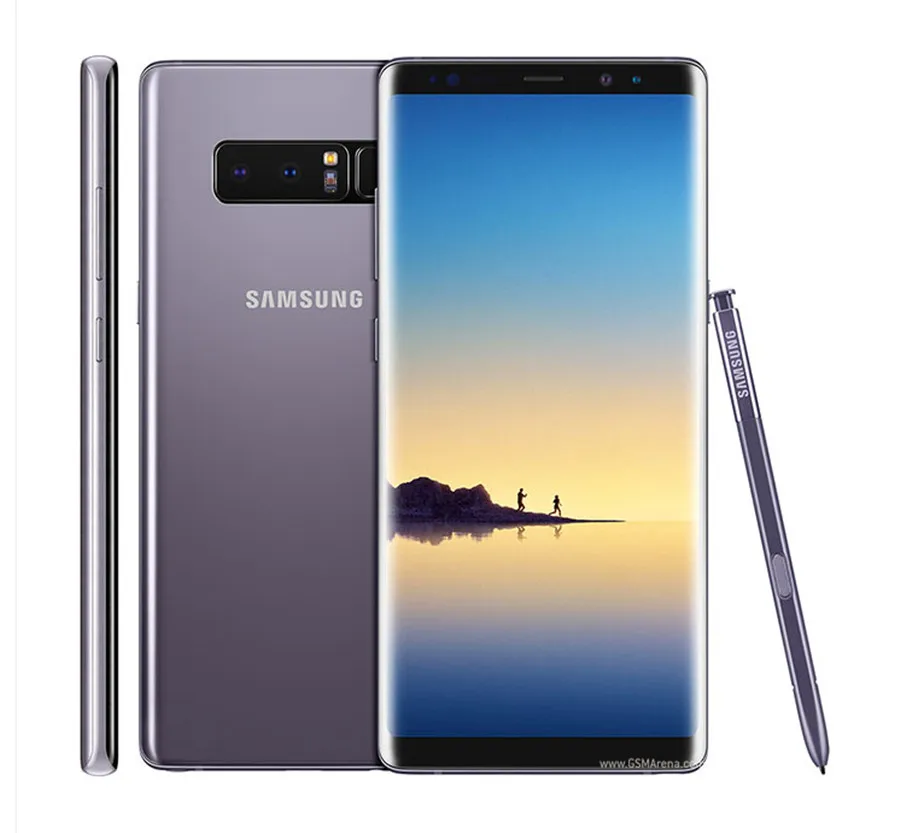 Samsung Galaxy Note8 Note 8 N950U разблокированный LTE Android мобильный телефон Восьмиядерный 6," двойной 12 МП 6 Гб ram 64 Гб rom