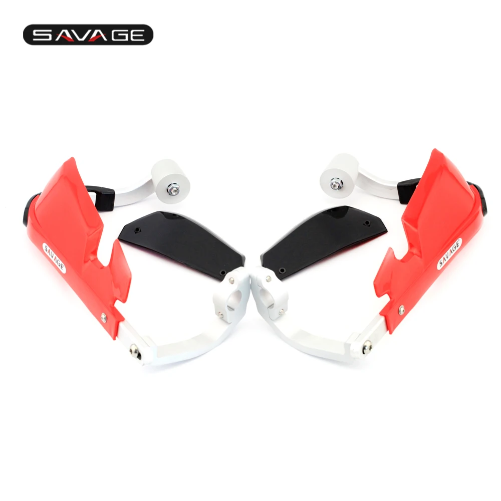 Красные ручные охранники на руль для BMW R1200R R1200 R 2007 2014 аксессуары мотоциклов