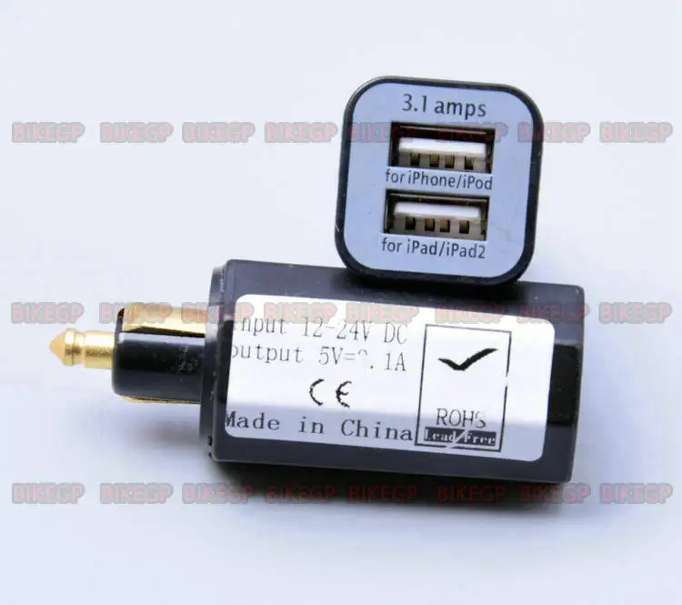 

Motorcycle for BMW R1200GS LC GSA R NINE T F700GS F800GS Charger European standard small mouth socket USB phone charging