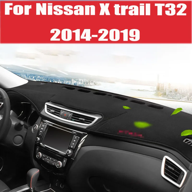 

For Nissan X trail T32 X-trail 2014-2019 Car central control instrument panel sunscreen mat Sun pad Car decoration
