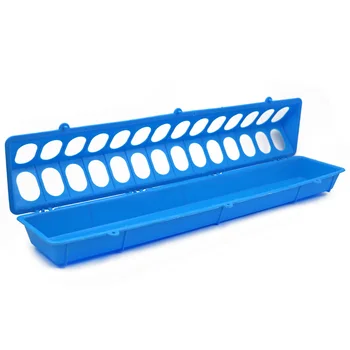 

50cm Chicken Bird Feeding Fountain Flip-Top Poultry Quail Feeding Tool Chicken Pigeons Dove Plastic Feeder Dishes Dispenser