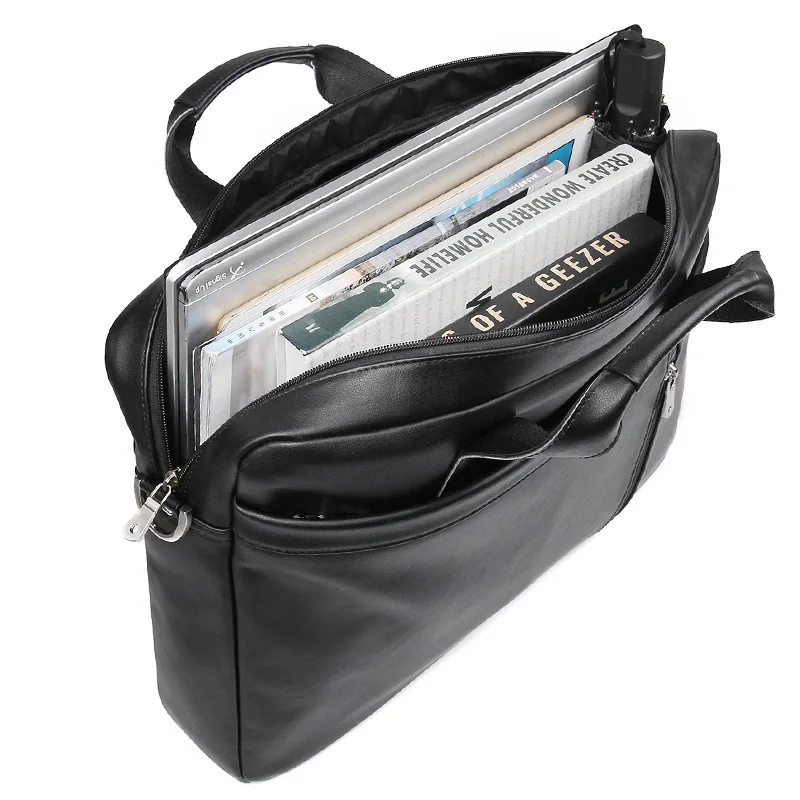 J.M.D мужская деловая сумка из натуральной кожи, мужская сумка для ноутбука с верхней ручкой, простые портфели 7386A