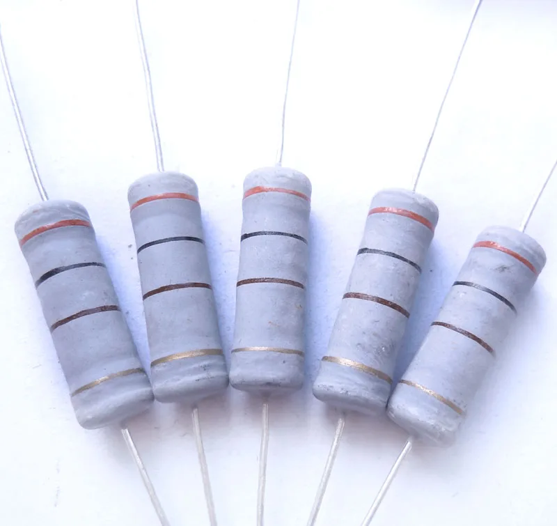 5w 300 Ohm 300r Ohm 100% Original New Fixed Resistor Metal Oxide Film ...