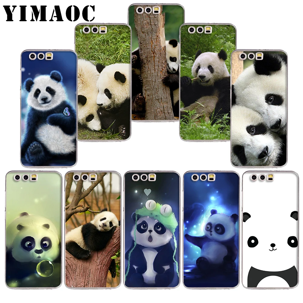 

YIMAOC 111z cute animal Panda Soft TPU Case for Huawei Honor 10 9 lite 7A Pro 7C 7X 8X Nove 3 3i