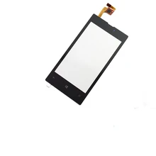 10 шт. сенсорный экран для Nokia Lumia 525 520 N525 Сенсорная панель дигитайзер Сенсорная Передняя стеклянная панель+ Инструменты
