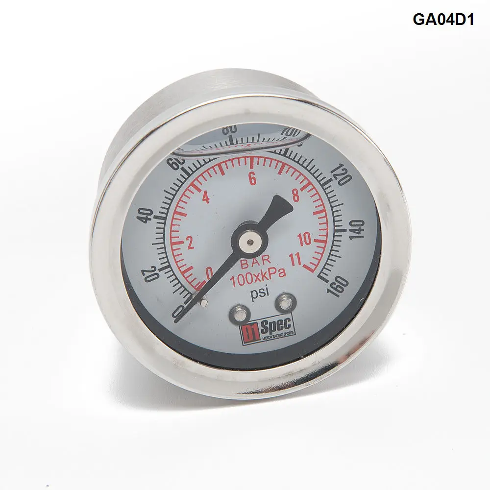 Датчик давления топлива жидкий 0 160 psi датчик масла белый лицевой AF GA01|fuel pressure|fuel