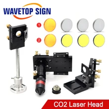 WaveTopSign CO2 лазерная головка фокус объектива 20 мм отражающее зеркало 25 мм интегративное крепление Лазерная гравировальная и режущая машина