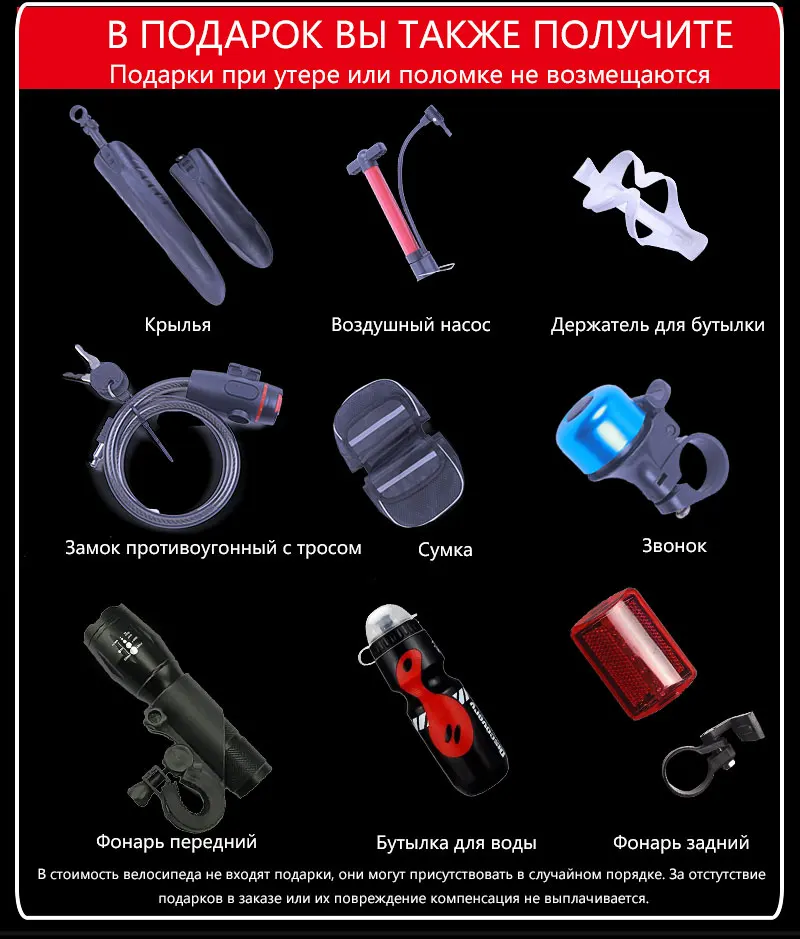 Flash Deal KUBEEN 26inch folding mountain bike 21 speed double damping  3 knife wheel bicycle double disc brakes mountain bike 23