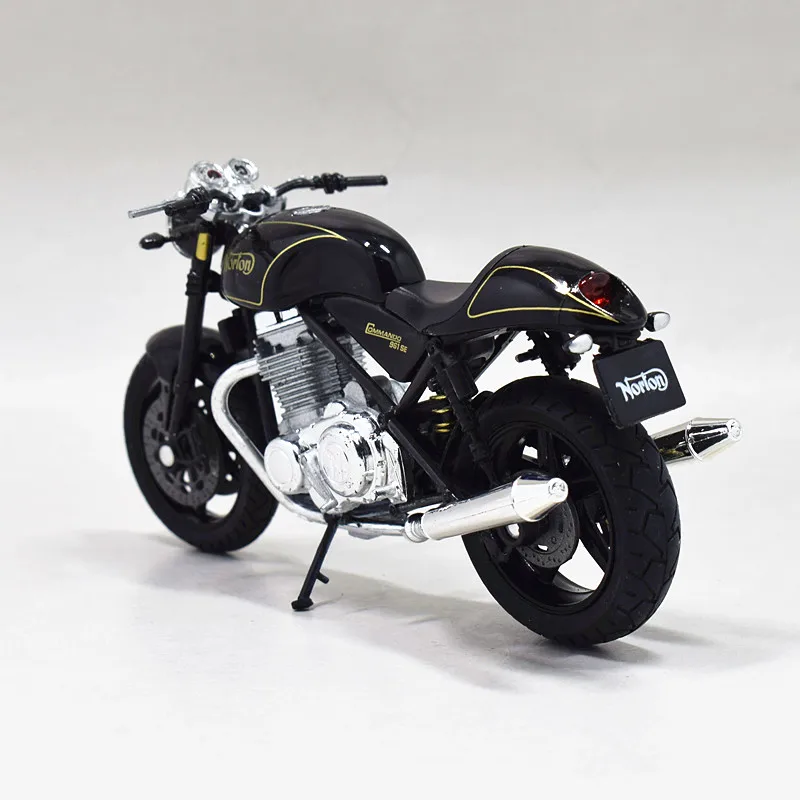 1:18 Welly Norton Commando 961 SE мотоцикл велосипед модель черный