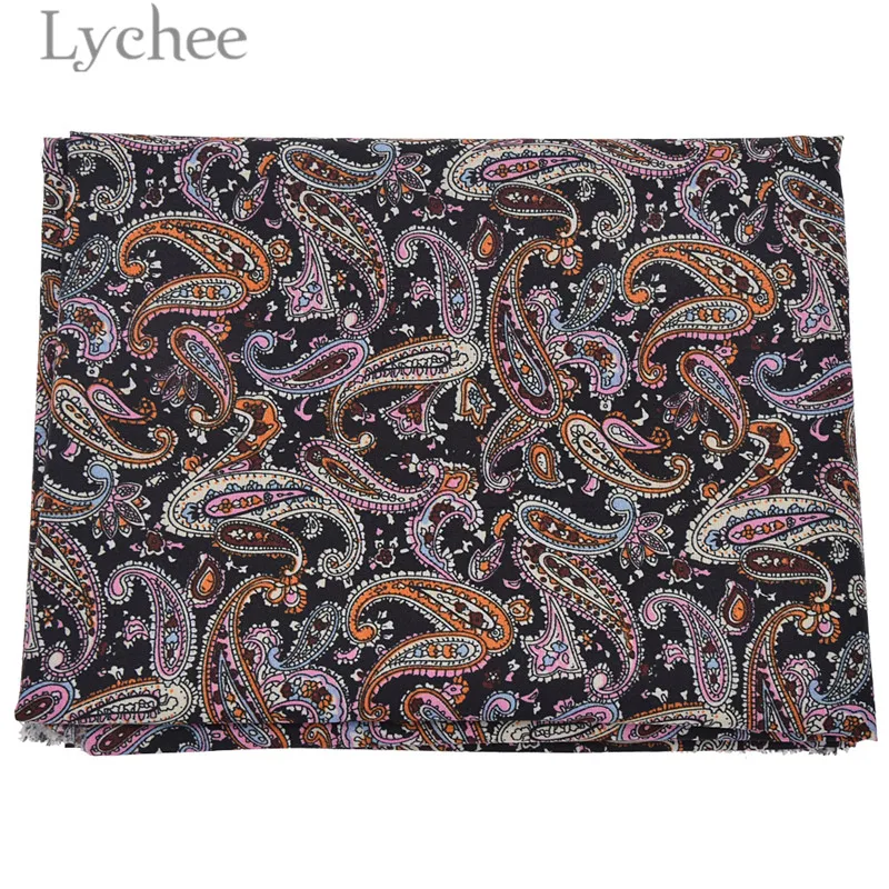 Lychee Life винтажная ткань с Пейсли шириной 150 см этнический стиль швейная материалы