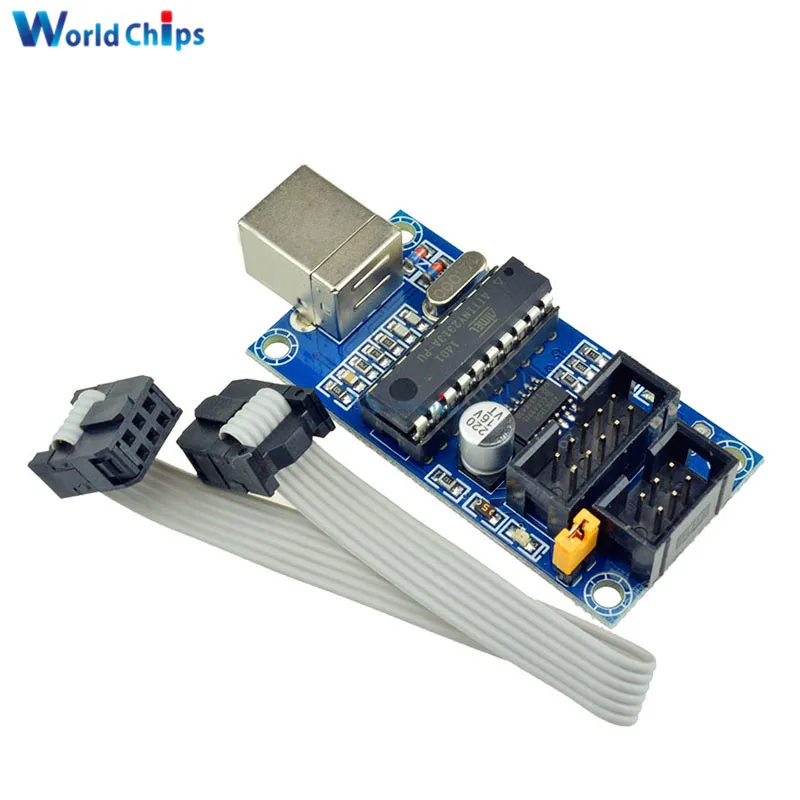 USBTiny USBtinyISP AVR ISP программатор загрузчик для Arduino IDE Meag2560 UNO R3 с 10 контактным кабелем