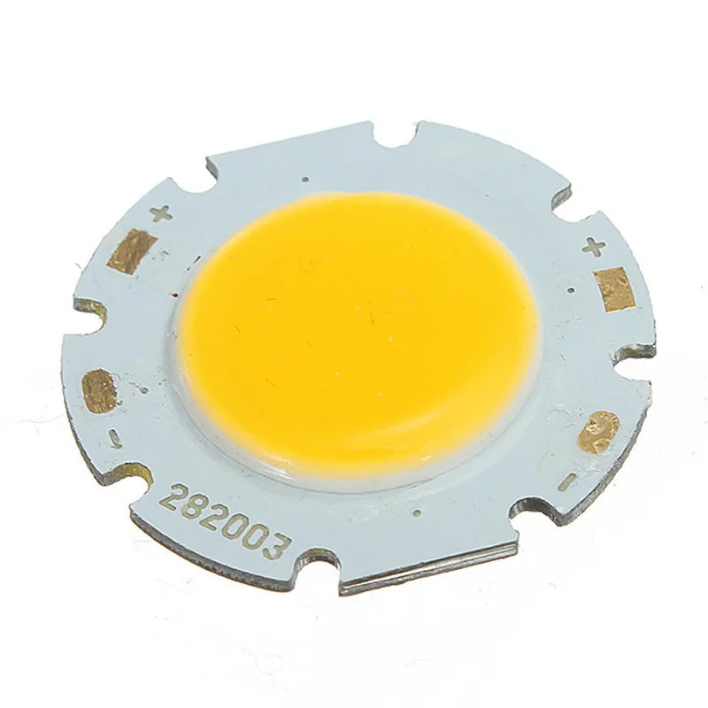 Большая рекламная акция 9 Вт 30 круглый COB LED SMD чип высокая мощность лампы теплый