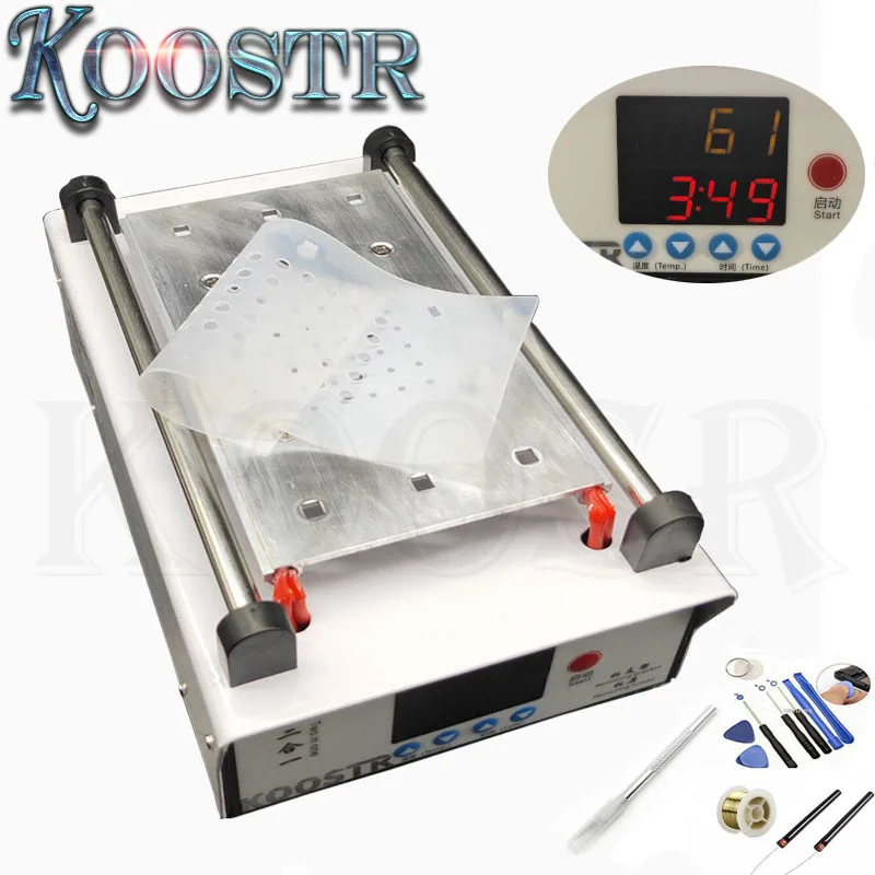 

Electrical LCD Screen Separator Heating Plate LCD Screen Bezel Dismantle Frame Separator For iPhone Samsung Smart Phone Repair
