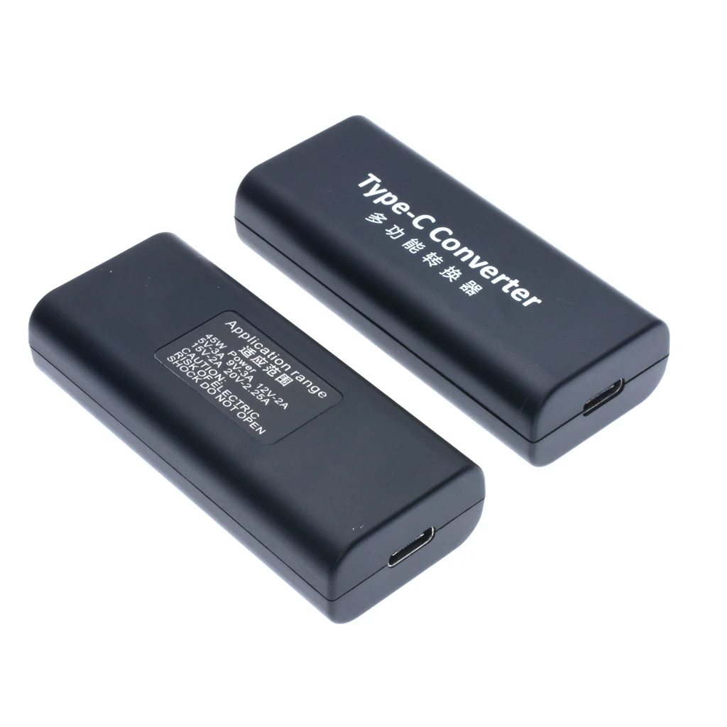 Адаптер питания постоянного тока коннектор конвертер 5 5*2 1 мм Мама в USB Type C разъем