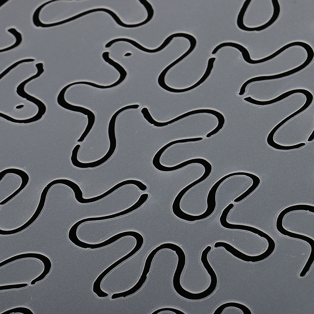 Plastic Drawing Template Stencil For Quilt Embroidery Patchwork Sewing #11