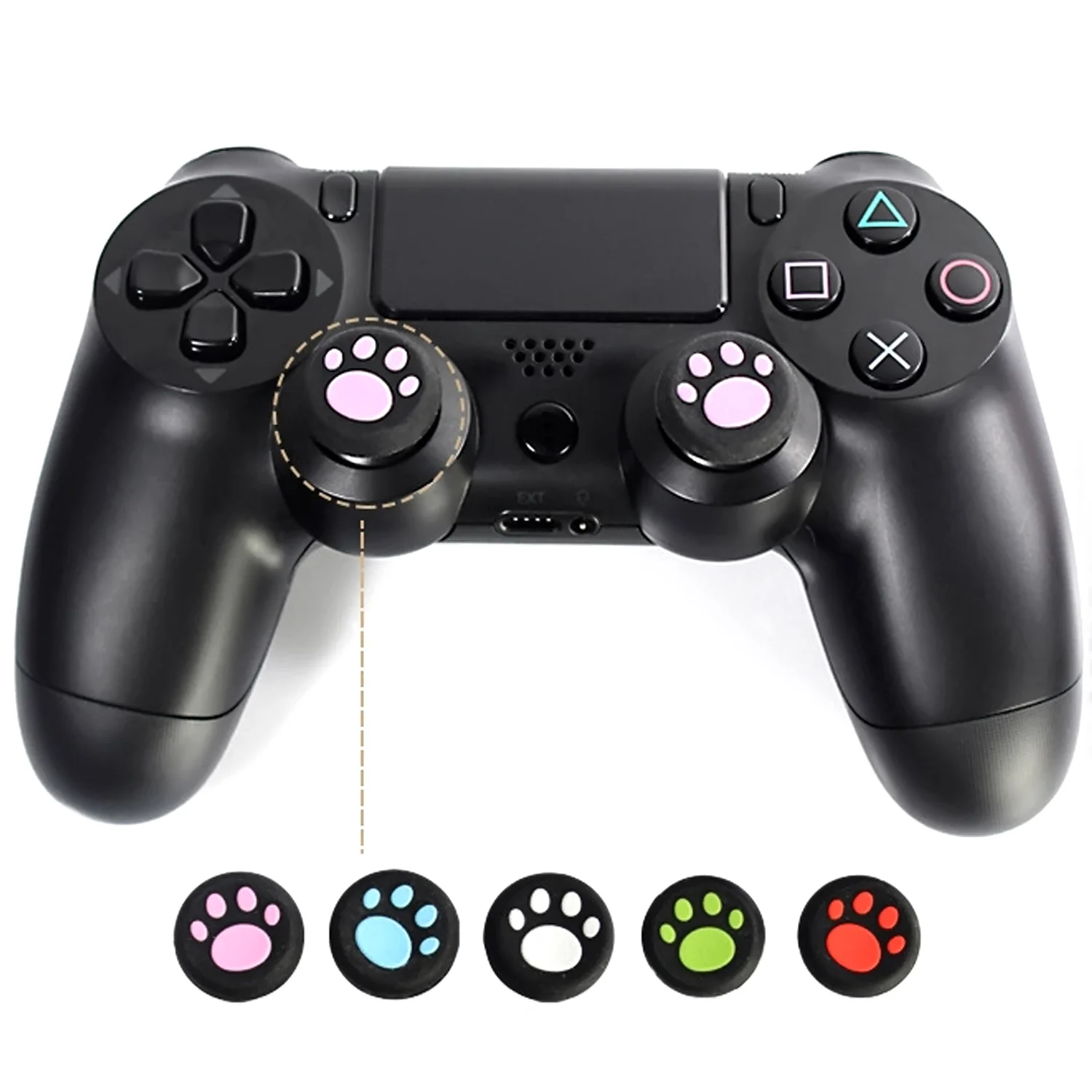 Силиконовый колпачок Bevigac для контроллера Sony Play Station PS Dualshock 4 PS3 Microsoft Xbox One 360 8