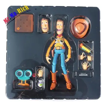 

Toy Story Woody Series NO. 010 Sci-Fi Revoltech Special PVC Action Figure Collectible Toy Great Gift 17cm Approx