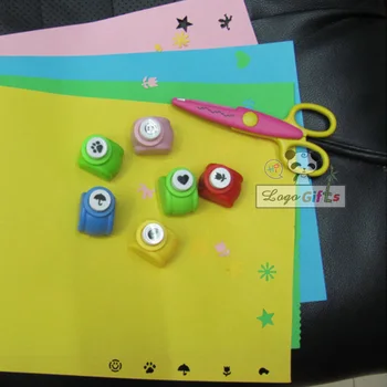 

DIY kawayii Colorful wedding invitation cards crafts punch scrapbook paper sticker cutter punches Embosser 10pcs for wholesale