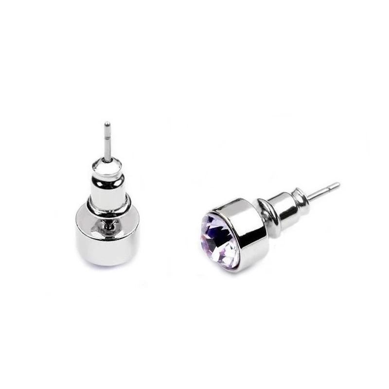 

Hot New Trendy Bright Crystal Earrings For Women Exquisite Cute Jewelry Women's Fashion Elegant Earring High Quality 12 Colors