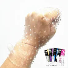 Ribbed G Point Reusable Condoms Textured Extender Sleeve screw thread Penis cover Cock Ring dildo sheath Coque Sex Toys for Men
