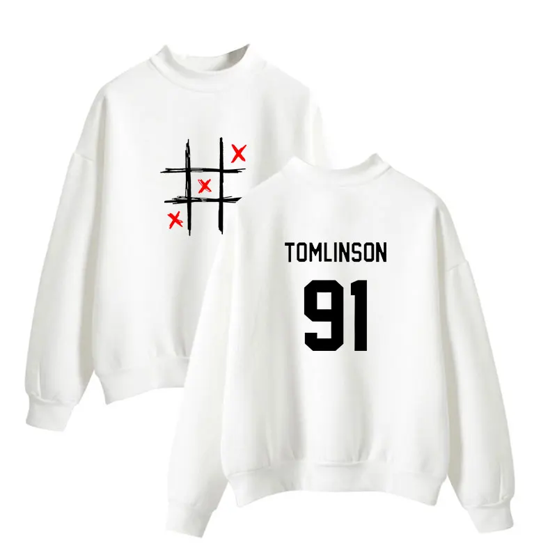 Louis Tomlinson One Direction Turtleneck Hoodies Men/Women Hoodie Sweatshirt Winter Tracksuit Women Jacket Coat Casual Clothes