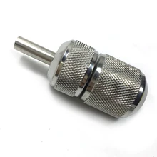 Татуировка пистолет ручка из нержавеющей стали захватывающие трубки принадлежности для тату-машинки " 25 мм